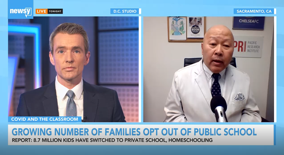 Lance Izumi Discusses Homeschooling on Newsy TV