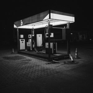 moody dramatic gasstation