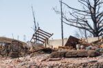 Aftermath,Of,Wildfire,Damage,In,Residential,Neighborhood,With,Complete,Destruction