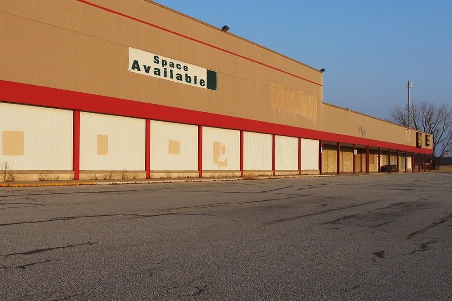 Deserted Shopping Mall