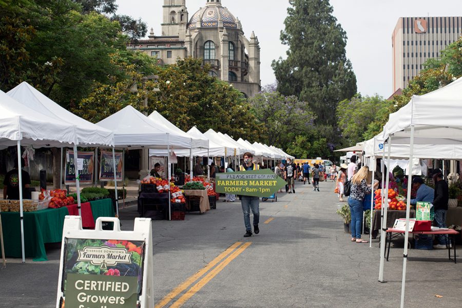 Riverside,,California/usa, ,May,30,2020:,Farmers,Market,Near,Mission